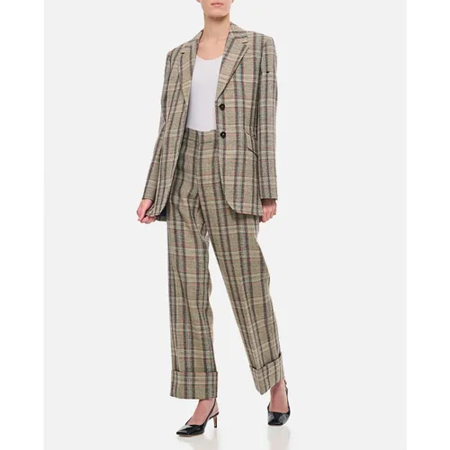 Trousers > Straight Trousers - - Durazzi Milano - Modalova