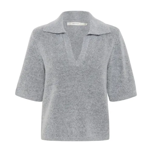 Knitwear > V-neck Knitwear - - Gestuz - Modalova