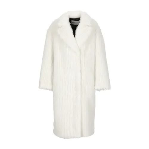 Coats > Single-Breasted Coats - - Stand Studio - Modalova