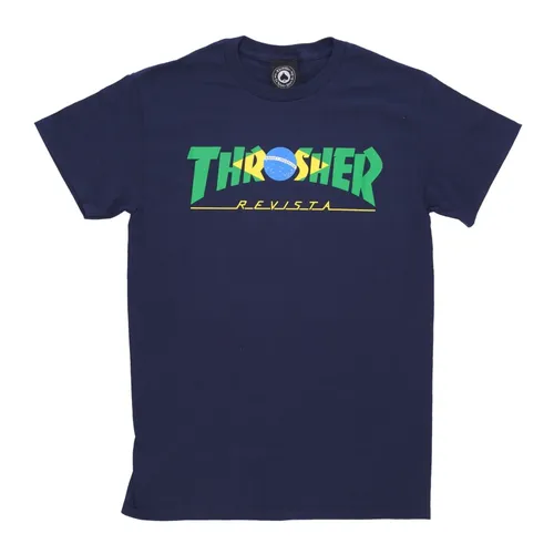 Thrasher - Tops > T-Shirts - Blue - Thrasher - Modalova