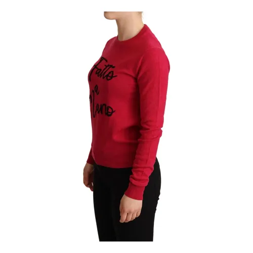 Knitwear > Round-neck Knitwear - - Dolce & Gabbana - Modalova