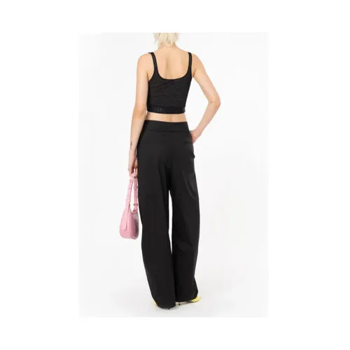 Trousers > Wide Trousers - - Pinko - Modalova