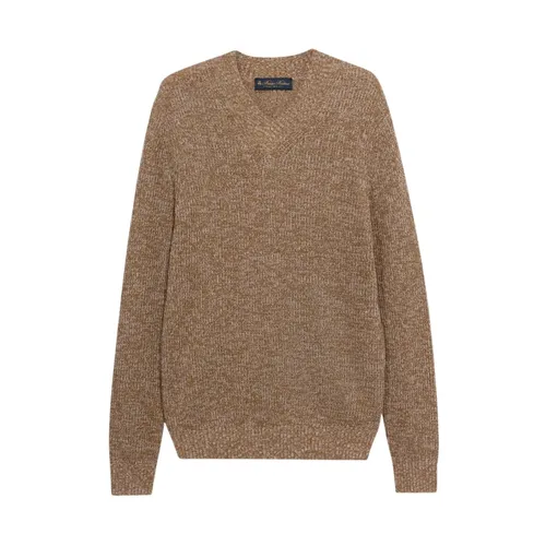 Knitwear > V-neck Knitwear - - Brooks Brothers - Modalova