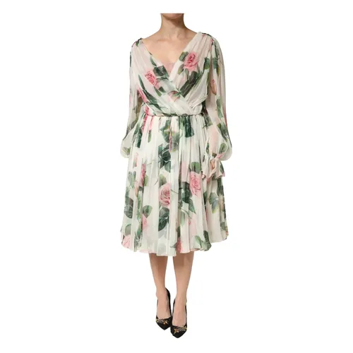 Dresses > Day Dresses > Midi Dresses - - Dolce & Gabbana - Modalova
