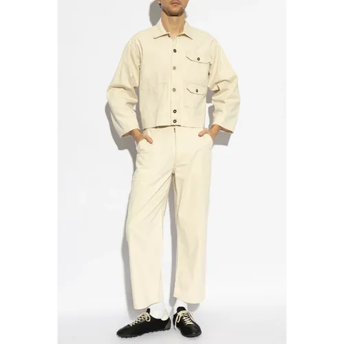 Trousers > Wide Trousers - - Maison Margiela - Modalova