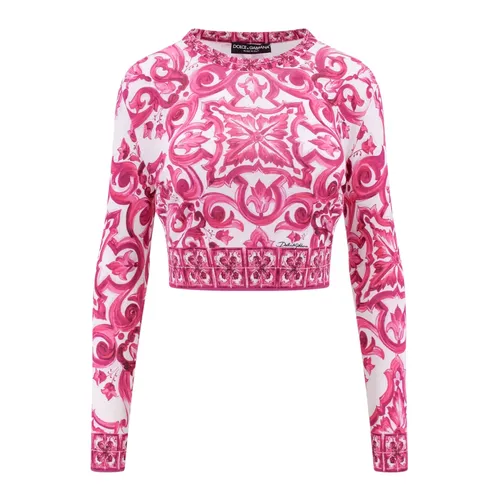 Tops > Long Sleeve Tops - - Dolce & Gabbana - Modalova