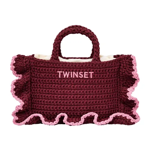 Twinset - Bags > Handbags - Red - Twinset - Modalova