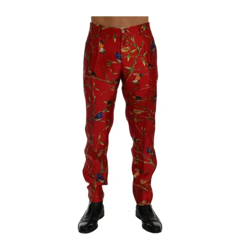 Trousers > Slim-fit Trousers - - Dolce & Gabbana - Modalova
