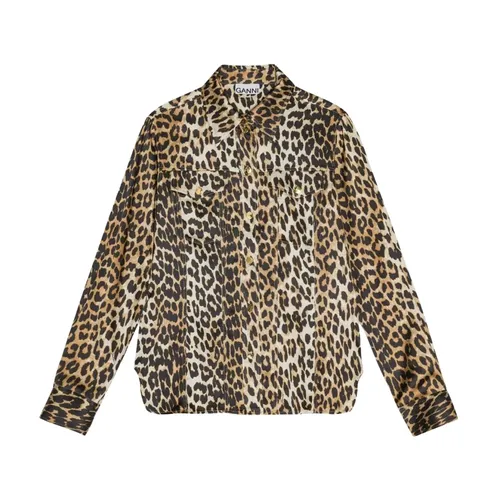Blouses & Shirts > Shirts - - Ganni - Modalova