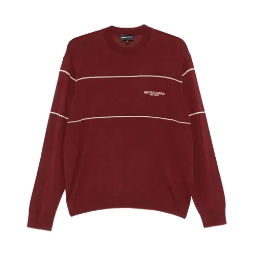 Knitwear > Round-neck Knitwear - - Emporio Armani - Modalova