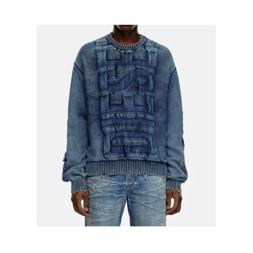 Knitwear > Round-neck Knitwear - - Diesel - Modalova