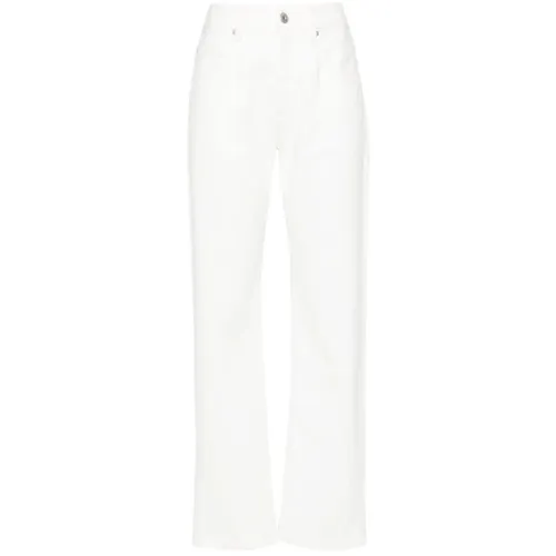 Jeans > Straight Jeans - - Brunello Cucinelli - Modalova