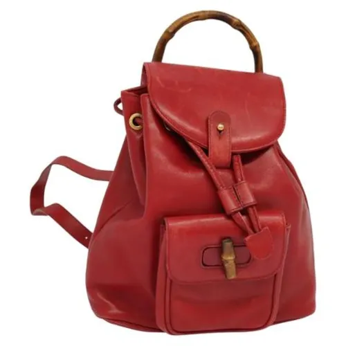 Pre-owned > Pre-owned Bags > Pre-owned Backpacks - - Gucci Vintage - Modalova