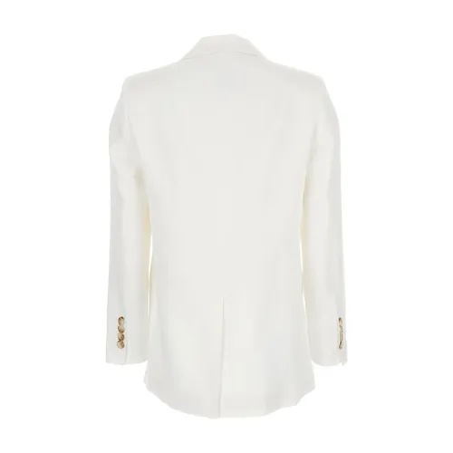 Plain - Jackets > Blazers - White - Plain - Modalova
