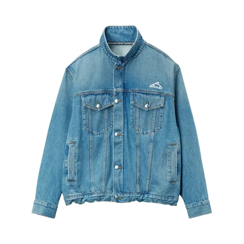 Jackets > Denim Jackets - - Alexander Wang - Modalova