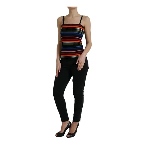 Tops > Sleeveless Tops - - Dolce & Gabbana - Modalova