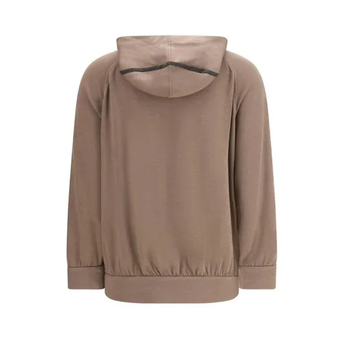 Sweatshirts & Hoodies > Zip-throughs - - Brunello Cucinelli - Modalova