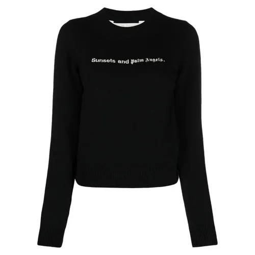 Knitwear > Round-neck Knitwear - - Palm Angels - Modalova