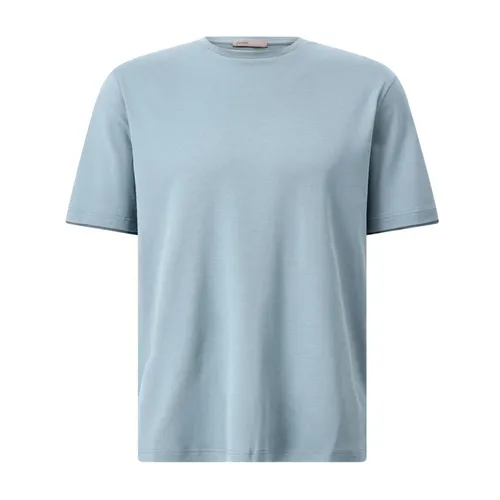 Herno - Tops > T-Shirts - Blue - Herno - Modalova
