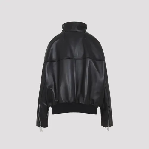 Jackets > Leather Jackets - - Khaite - Modalova