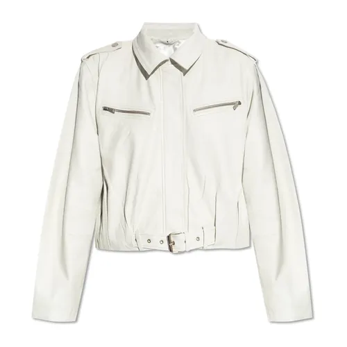 Jackets > Leather Jackets - - Gestuz - Modalova