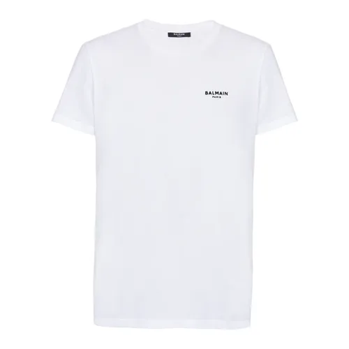 Balmain - Tops > T-Shirts - White - Balmain - Modalova