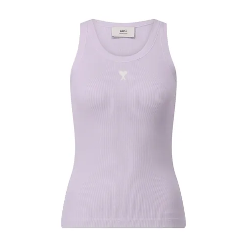 Tops > Sleeveless Tops - - Ami Paris - Modalova