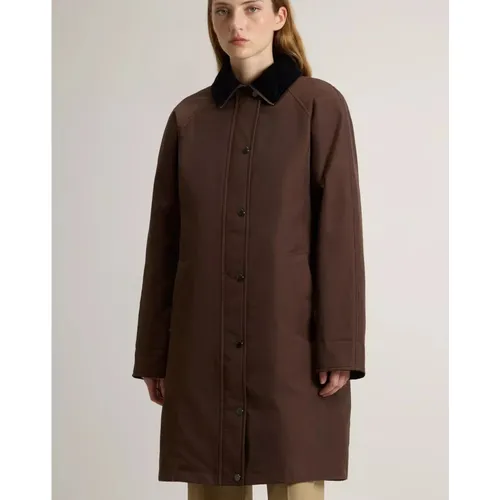 Coats > Single-Breasted Coats - - Woolrich - Modalova