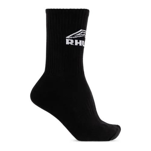Rhude - Underwear > Socks - Black - Rhude - Modalova