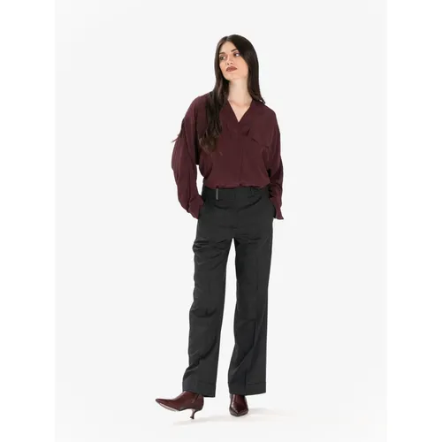 Trousers > Wide Trousers - - Peserico - Modalova