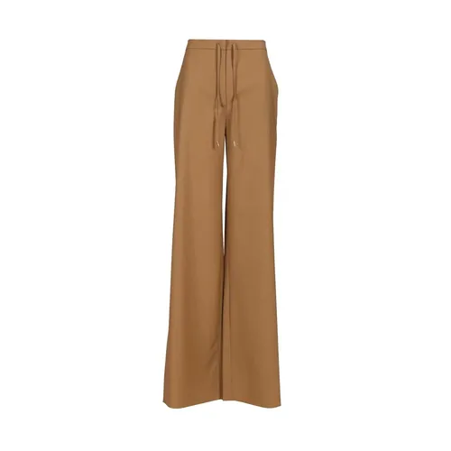 Trousers > Wide Trousers - - Max Mara Studio - Modalova