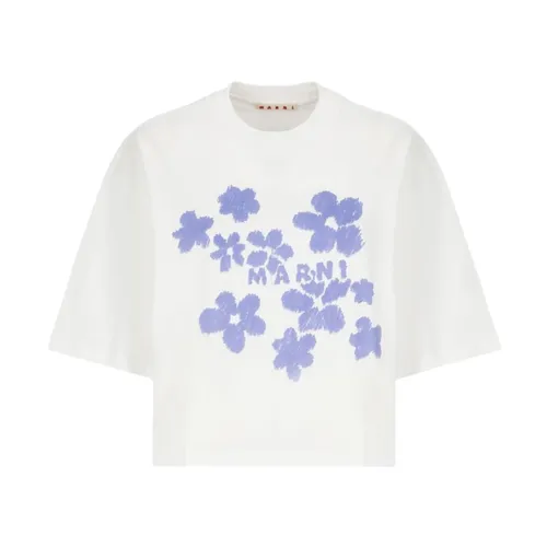 Marni - Tops > T-Shirts - White - Marni - Modalova
