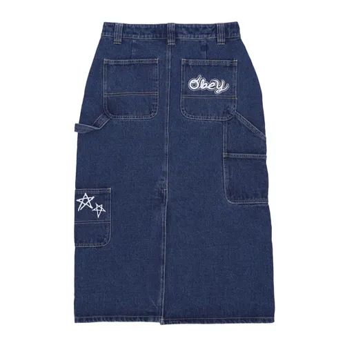 Skirts > Denim Skirts - - Obey - Modalova