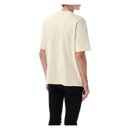 Amiri - Tops > T-Shirts - Beige - Amiri - Modalova