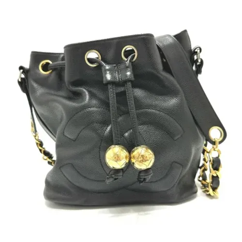 Pre-owned > Pre-owned Bags > Pre-owned Bucket Bags - - Chanel Vintage - Modalova