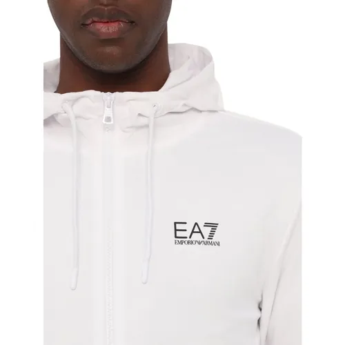 Sweatshirts & Hoodies > Zip-throughs - - Emporio Armani EA7 - Modalova