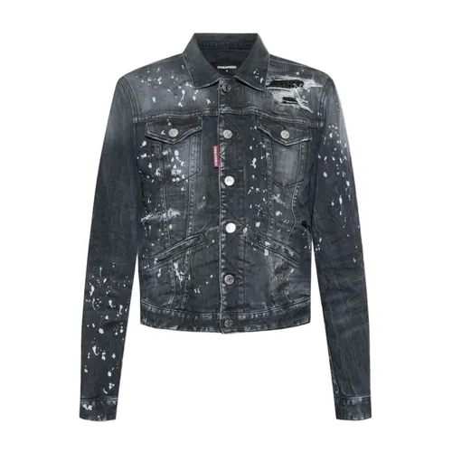 Jackets > Denim Jackets - - Dsquared2 - Modalova