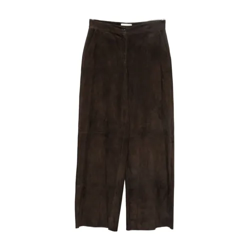 Trousers > Wide Trousers - - Via Masini 80 - Modalova