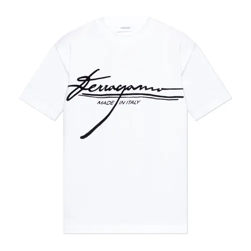 Tops > T-Shirts - - Salvatore Ferragamo - Modalova