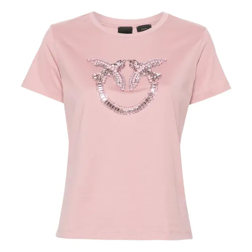 Pinko - Tops > T-Shirts - Pink - Pinko - Modalova