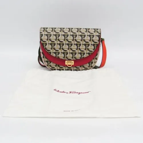 Pre-owned > Pre-owned Bags > Pre-owned Cross Body Bags - - Salvatore Ferragamo Pre-owned - Modalova