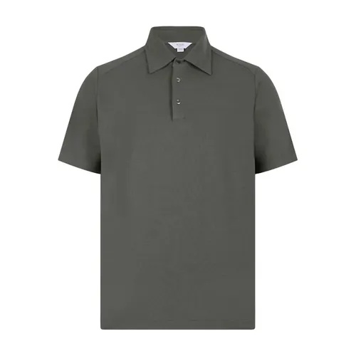 Malo - Tops > Polo Shirts - Green - Malo - Modalova