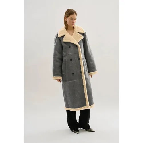Coats > Double-Breasted Coats - - Karen by Simonsen - Modalova