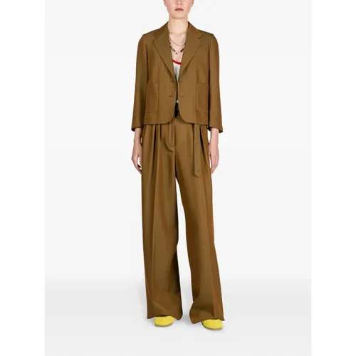 Trousers > Wide Trousers - - Dries Van Noten - Modalova