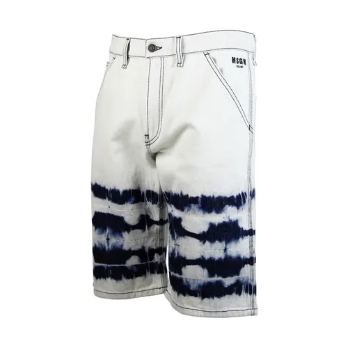 Shorts > Denim Shorts - - Msgm - Modalova