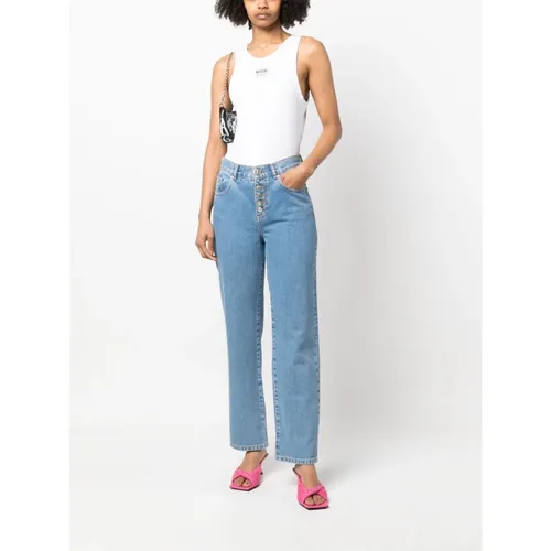 Jeans > Straight Jeans - - Moschino - Modalova