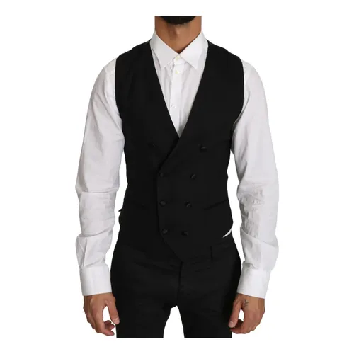 Suits > Suit Vests - - Dolce & Gabbana - Modalova