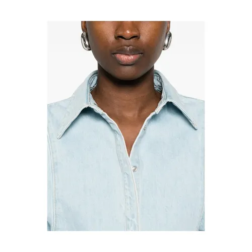 Blouses & Shirts > Denim Shirts - - Bite Studios - Modalova