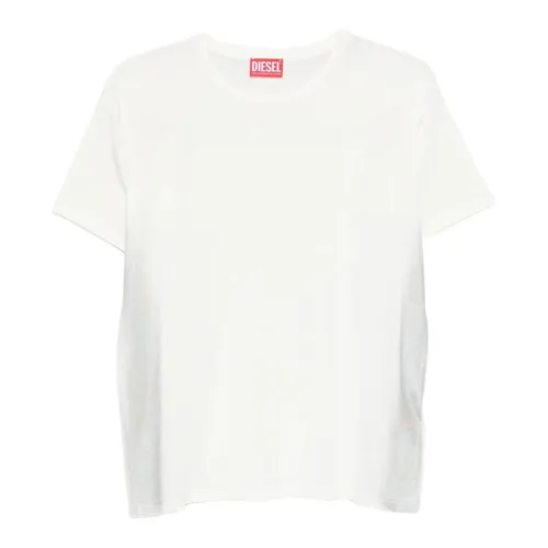 Diesel - Tops > T-Shirts - White - Diesel - Modalova
