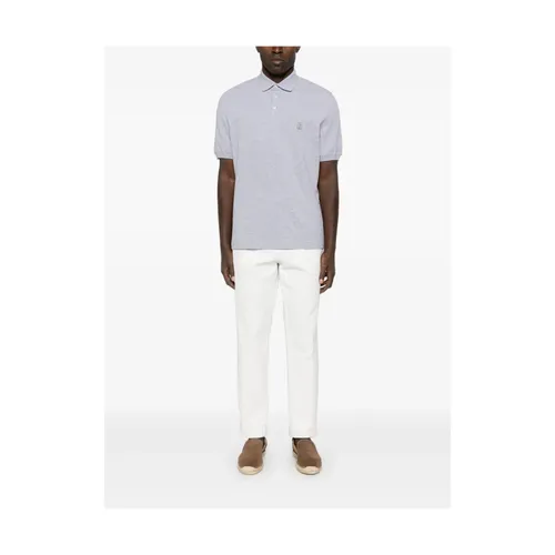 Tops > Polo Shirts - - Brunello Cucinelli - Modalova